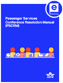 2023-2024 Passenger Services Conference Resolution Manual (PSCRM)
